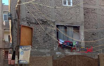 تهالك الاعمدة في فرشوط 