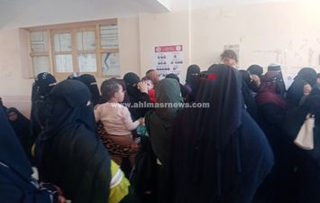 جانب من إقبال وزحام الناخبين 