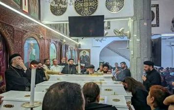 جانب من الجنازة 