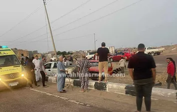 جانب من الحادث 