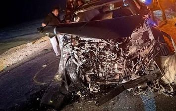 جانب من الحادث 