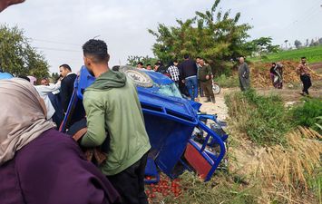 جانب من الحادث 