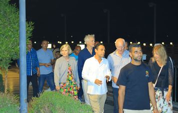 جانب من الزيارة 