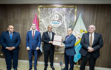 جانب من تكريم رئيس مدينة دسوق 