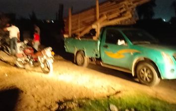 حملات إزالة ليليه بأم عزام في الإسماعيلية   