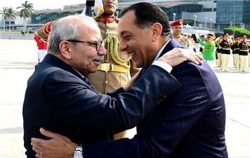 رئيسا وزراء مصر ولبنان