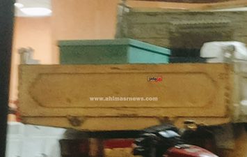 سيارة جثمان حادث انهيار منزل بقنا 