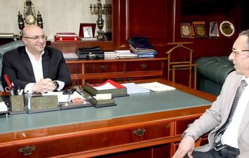 محافظ بنى سويف ووكيل وزارة الزراعة 