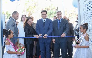 وزير الثقافة ومحافظ الإسكندرية