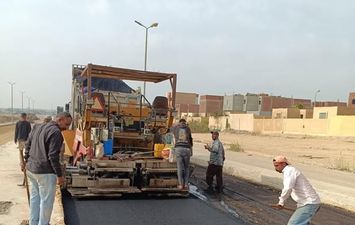  أعمال تطوير الطرق والمرافق بالمناطق الصناعية