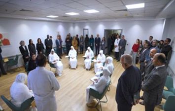 ..جانب من الزيارة