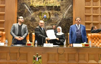 أثناء التكريم