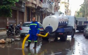 الاستعدادات لأمطار الإسكندرية