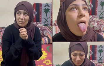 الفتاة أثناء إجراء البشعة