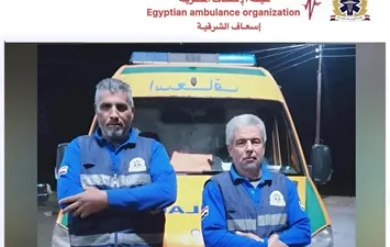 المسعف والسائق