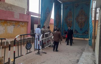 جانب من الانتخابات بالمنيا 