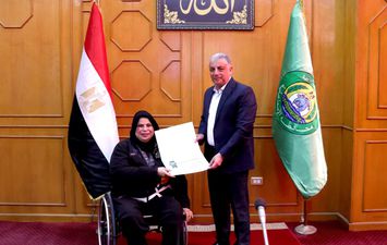 جانب من التكريم  