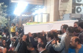 جانب من الجنازة 