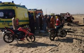 جانب من الحادث 