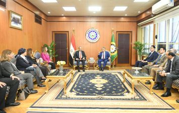 جانب من الزيارة