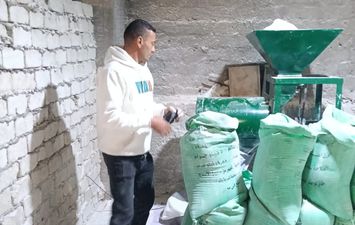 جانب من المضبوطات 