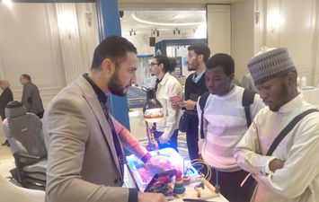 جانب من المعرض الدولي لتسويق البحوث 