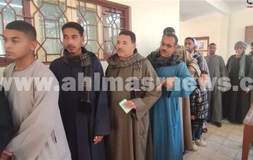 جانب من انتخابات النواب في البلينا 