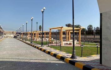 جانب من تطوير مسار العائلة المقدسة بسخا 