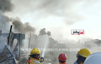 جانب من حريق السويس 