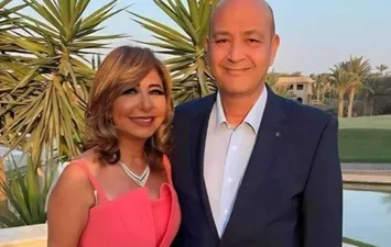 عمرو أديب ولميس الحديدي