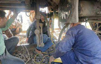 عودة حركة القطارات مره 