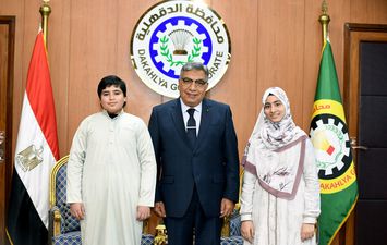 محافظ الدقهلية يكرم الفائزين 