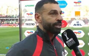 محمد صلاح بعد فوز مصر على جنوب إفريقيا 