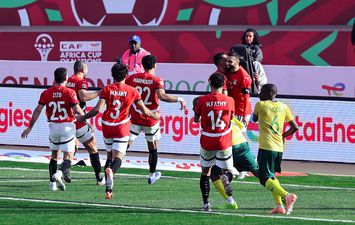منتخب مصر يهزم جنوب إفريقيا 
