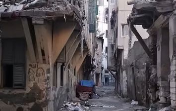 عقارات حي الجمرك المتهالكة