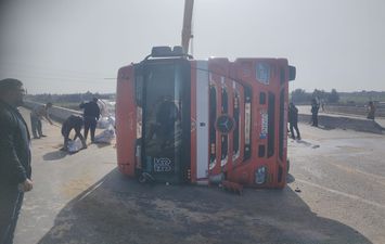 جانب من الحادث 