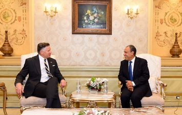 وزير الخارجية مع نائب وزير الخارجية الامريكى 