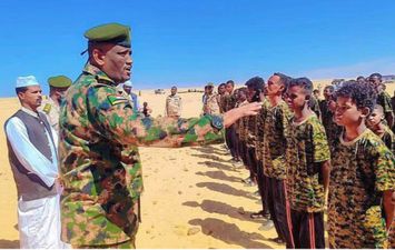 الاطفال في الحرب السودانية