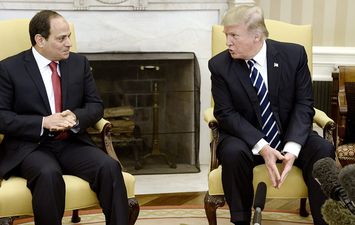 الرئيس السيسي ونظيره الأمريكي دونالد ترامب