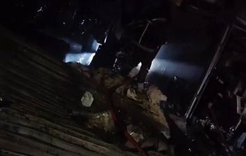 السيطره على حريق منوف 