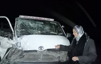 جانب من الحادث 