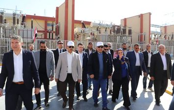جانب من زيارة وزير الكهرباء لمحافظة الشرقية 