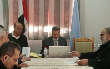 جانب من متابعة سير الامتحانات 