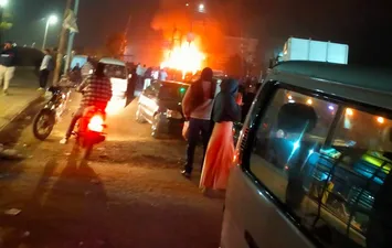 حريق المنوفية 