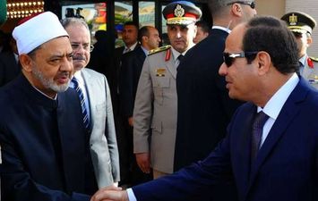 شيخ الأزهر والسيسي