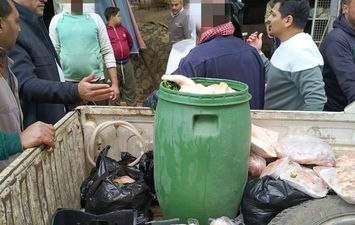 ضبط دواجن فاسدة 