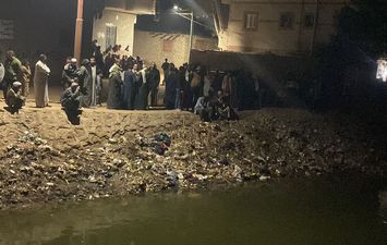 غرق شاب بالمنيا 