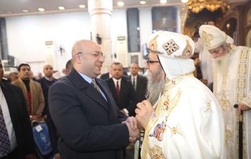 قداس عيد الميلاد بمطرانية ببا 