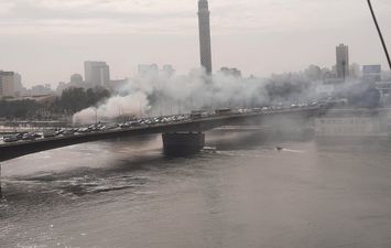 الحماية المدنية تسيطر على حريق بمركب سياحي في كورنيش النيل بوسط البلد