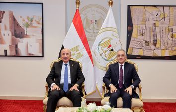 وزير العدل يستقبل رئيس مجلس القضاء الأعلى لتهنئته بتولي مهام منصبه